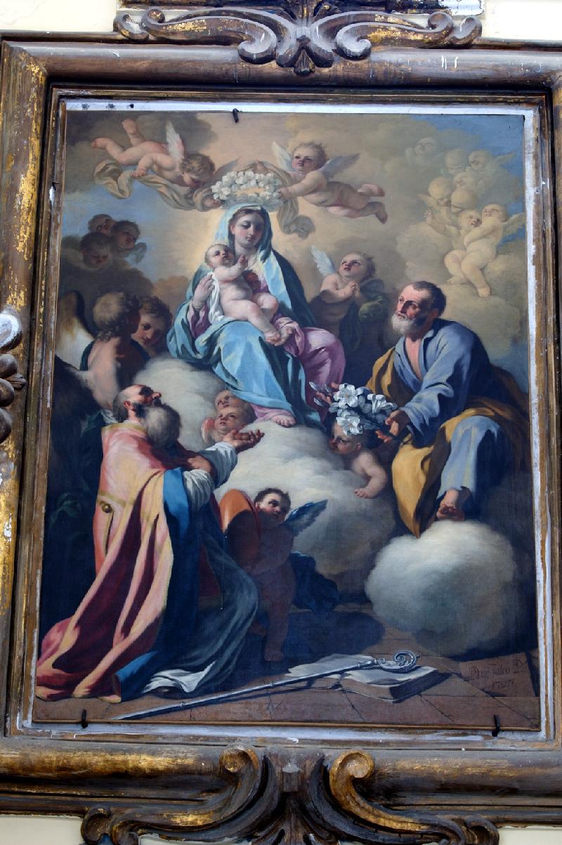32-De Falco P. (1727), Madonna con Gesù Bambino e San Giuseppe e San Liborio-beweb